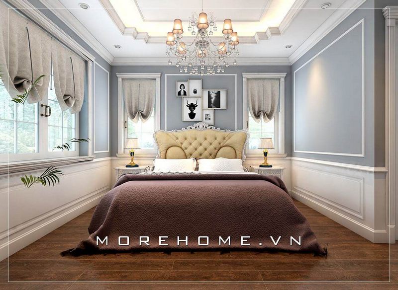 Tuyển tập 24 hình ảnh thiết kế phòng ngủ master nhà chung cư hiện đại, tân cổ điển ấn tượng nhất 2022